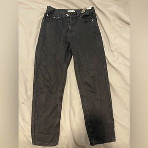 Pull & Bear Black Denim Jeans